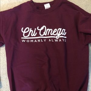 Chi omega sweatshirt